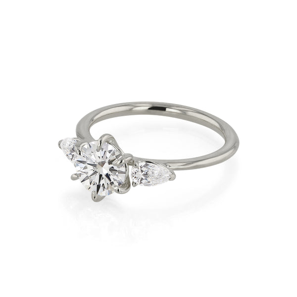 Round III Pear Ring | Sarah & Sebastian