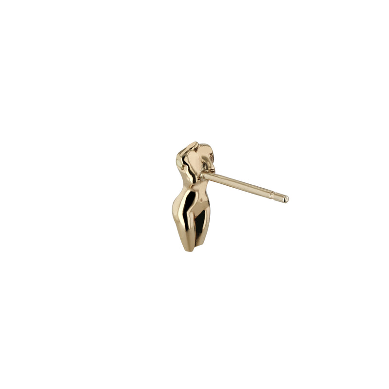 Single Gaia Earring II Gold | Sarah & Sebastian