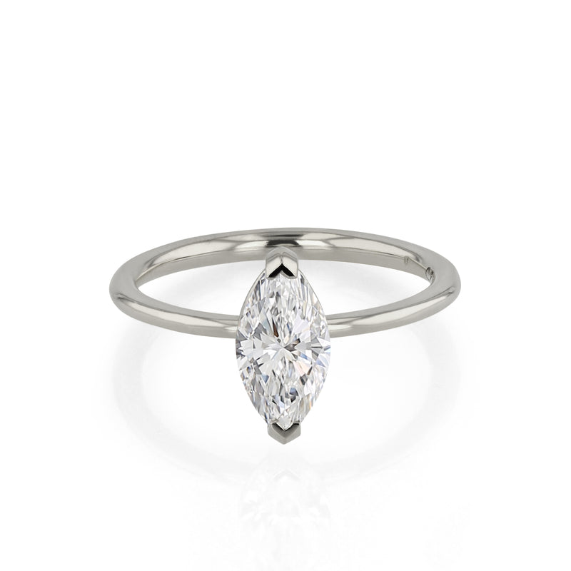 Marquise Engagement Ring