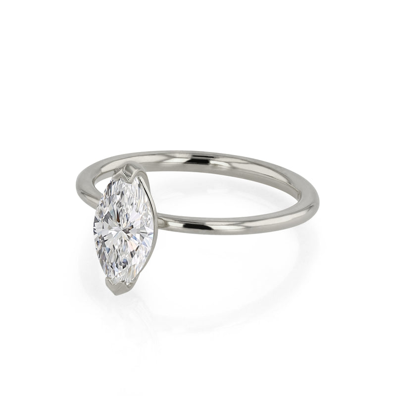 Marquise Engagement Ring