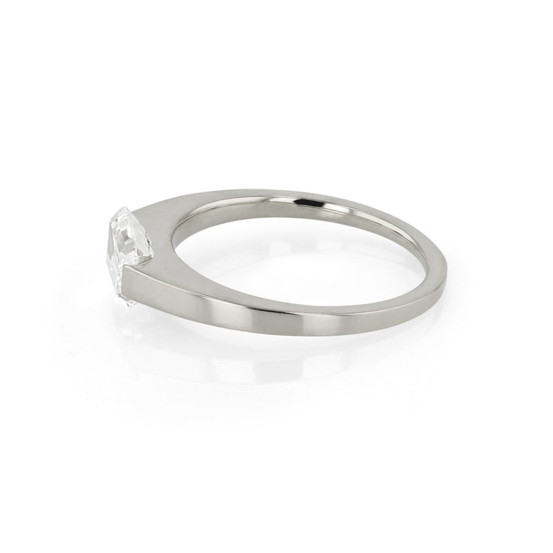 Suspense Emerald Diamond Ring White Gold | Sarah & Sebastian