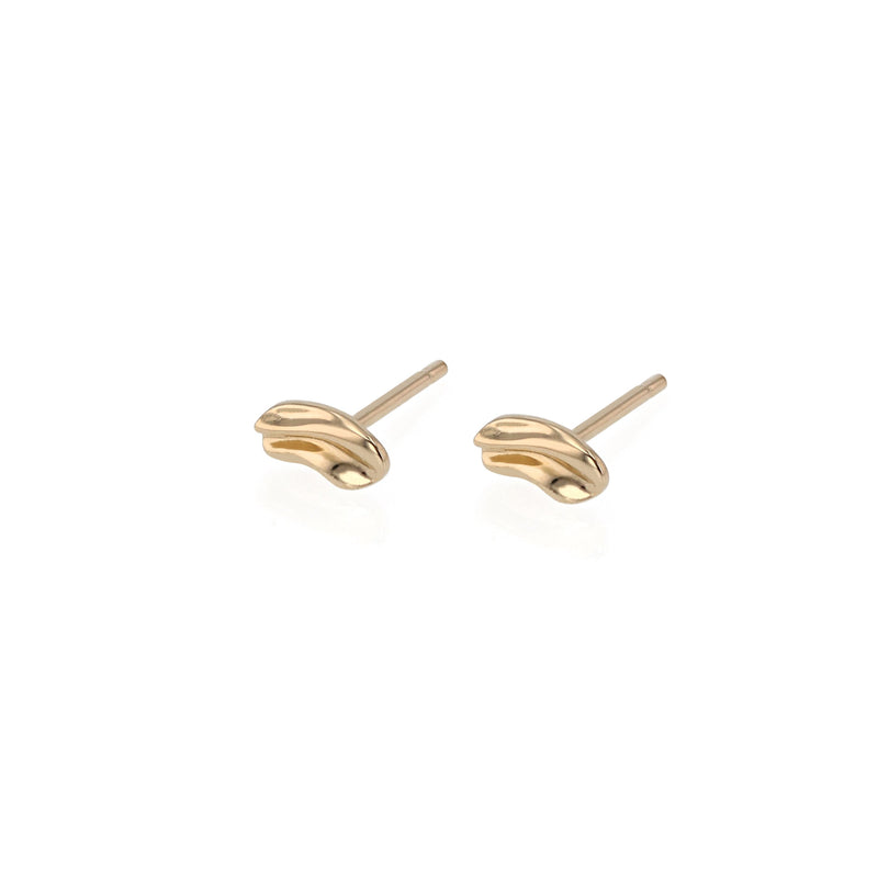 Tiny Atlas Earrings Gold | Sarah & Sebastian