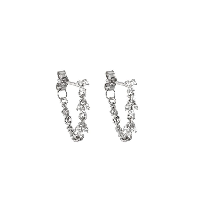 Trio Diamond Molly Earring Gold | Sarah & Sebastian