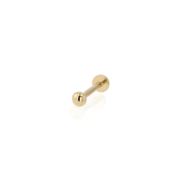 Tiny Sphere Cartilage Stud Gold | Sarah & Sebastian